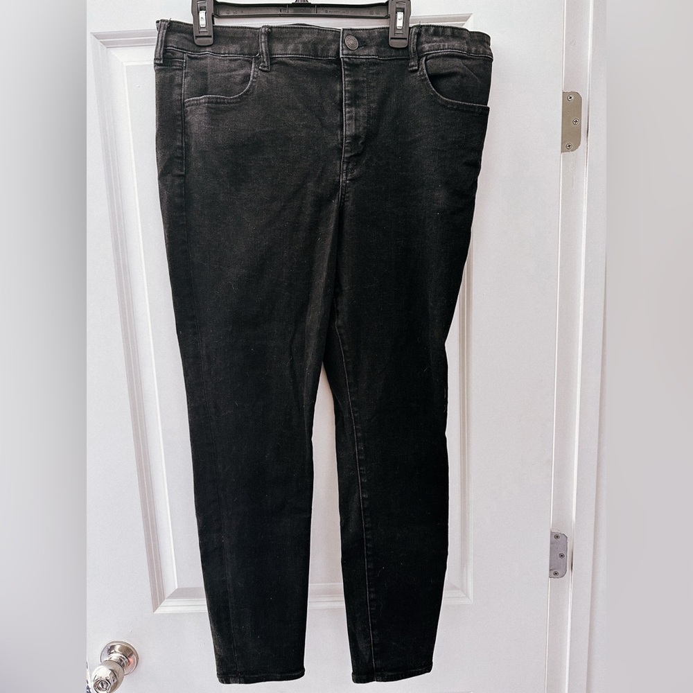 Black Denim Jeans American Eagle